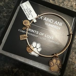 Alex and Ani prints of love bracelet